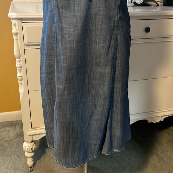 NWT Chambray sundress in size 14 petite - Picture 3 of 9